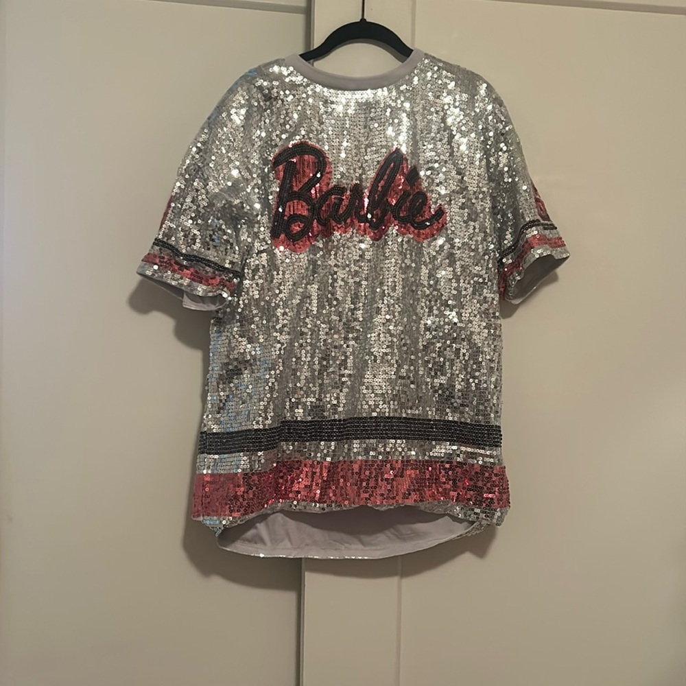 Woman’s Forever 21 Barbie T- Shirt Dress.